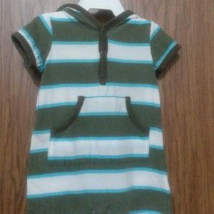 Hooded Romper Shorts - Final Sale